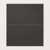 Golden Pearl Plain Professionell Modern Minimalist Visitenkarten (Innenseite Aufgefaltet)