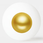 Golden Pearl Tischtennisball (Vorderseite)