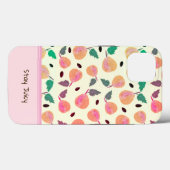 Golden Pears Collection Pink Case-Mate iPhone Hülle (Rückseite (Horizontal))