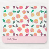 Golden Pears Collection Pink Mousepad (Vorne)