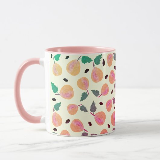 Golden Pears Collection Pink Tasse (Links)