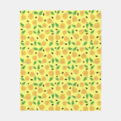 Golden Pears Collection Yellow Bright Fleecedecke (Vorderseite)