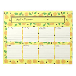 Golden Pears Collection Yellow Bright Planner Notizblock