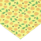 Golden Pears Collection Yellow Bright Tischdecke (Schrägansicht)