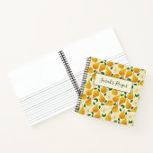 Golden Peers Pattern Notebook Notizblock (Innenseite)