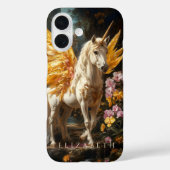 Golden Pegasus Fantasy Fantastisches Pferd Case-Mate iPhone Hülle (Rückseite)