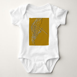Golden Pelicans_ Baby Strampler