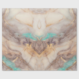 Golden Petal Geschenkpapier