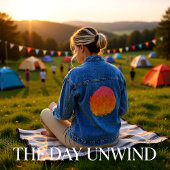 Golden Petal Mirage Jeansjacke