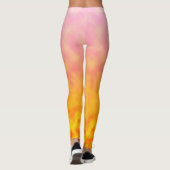 Golden Petal Mirage Leggings (Rückseite)
