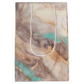 Golden Petal Mittlere Geschenktüte (Rückseite)