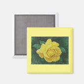 Golden Petals Magnet (Vorderseite/Rückseite)