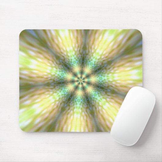 Golden Petals Mousepad (Mit Mouse)