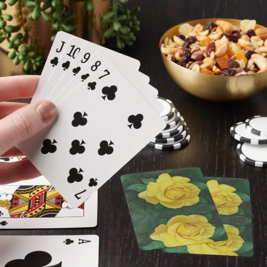 Golden Petals Playing Cards Spielkarten (In Situ)