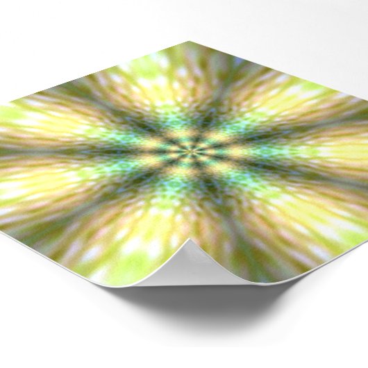 Golden Petals Poster (Ecke)