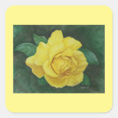 Golden Petals Sticker (Vorderseite)