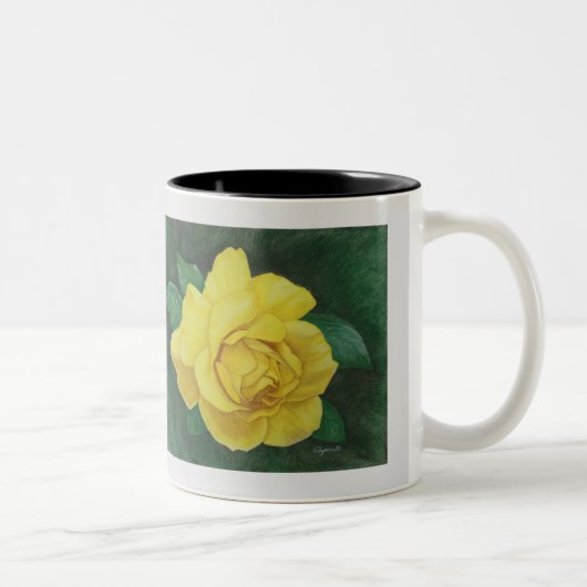 Golden Petals Tasse (Rechts)