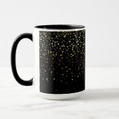 Golden Petite Stars Zwei-Tone-Kaffee-Tasse-Noir Tasse (Links)