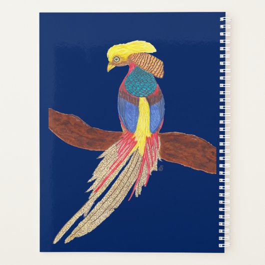 GOLDEN PHEASANT PLANER (Rückseite)