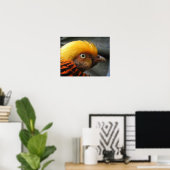Golden Pheasant Poster (Heimbüro)