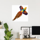 Golden Pheasant Print Poster (Heimbüro)