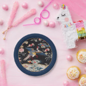 Golden Pheasant & Quing Dynastie /imperiale China  Pappteller (Party)