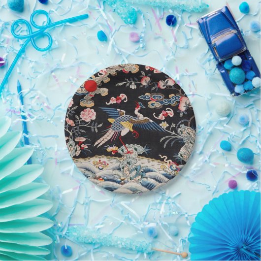 Golden Pheasant & Quing Dynastie /imperiale China Pappteller (Party)