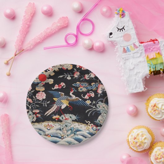 Golden Pheasant & Quing Dynastie /imperiale China Pappteller (Party)