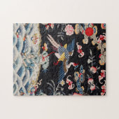 Golden Pheasant & Quing Dynastie /imperiale China Puzzle (Horizontal)