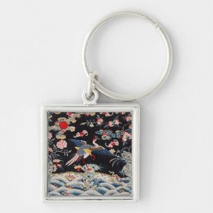 Golden Pheasant & Quing Dynastie /imperiale China Schlüsselanhänger