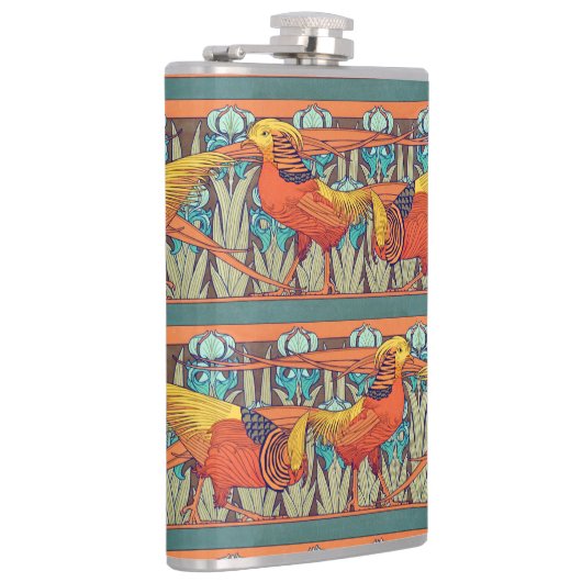 Golden Pheasant Retro Flachmann (Rechts)