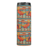 Golden Pheasant Retro Thermosbecher (Rückseite)