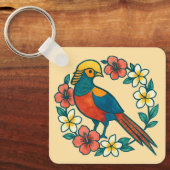 golden pheasant schlüsselanhänger (Vorderseite)