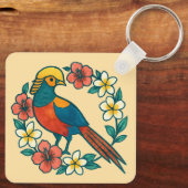 golden pheasant schlüsselanhänger (Rückseite)