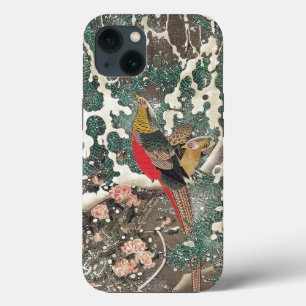 Golden Pheasants in Snow von Ito Jakuchu Case-Mate iPhone Hülle