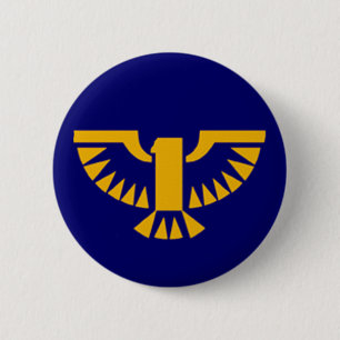 Golden Phoenix Button