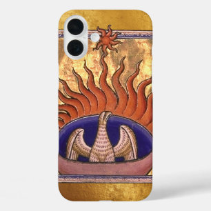 Golden Phoenix Firebird im Aufstieg iPhone 16 Plus Hülle