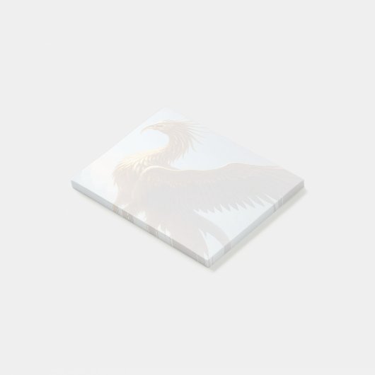 Golden Phoenix Post-it Klebezettel (angewinkelt)