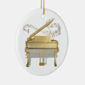 Golden Piano Keramik Ornament (Rechts)