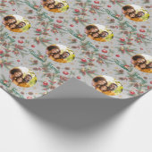 Golden Pine Frame Geschenkpapier (Ecke)