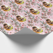 Golden Pine Frame Geschenkpapier (Ecke)