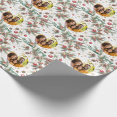 Golden Pine Frame Geschenkpapier (Ecke)