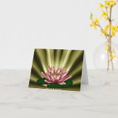 Golden Pleased Note/Grußkarte Karte (Gelbe Blume)