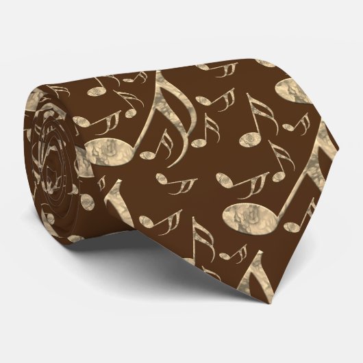 Golden Plectron - Stilvolles Design für Musikliebh Krawatte (Gerollt)