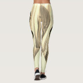 Golden Plectron - Stilvolles Design für Musikliebh Leggings (Rückseite)
