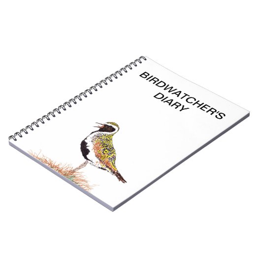 Golden Plover Notizblock (Linke Seite)