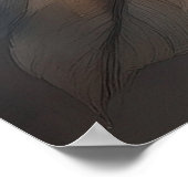 Golden Plumeria Poster (Ecke)