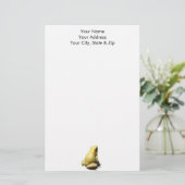 Golden Poison Frog Briefpapier (Stehend Vorderseite)