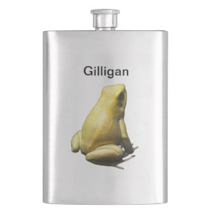 Golden Poison Frog Flachmann