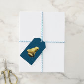 Golden Poison Frog Geschenkanhänger (Mit Garn)